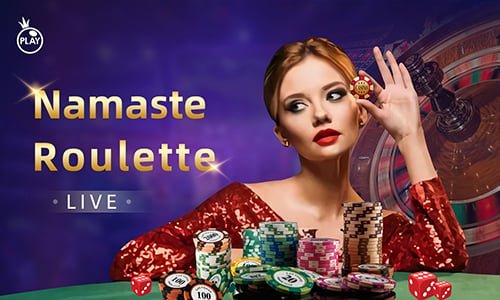 Chat feature allowing player interaction with croupier